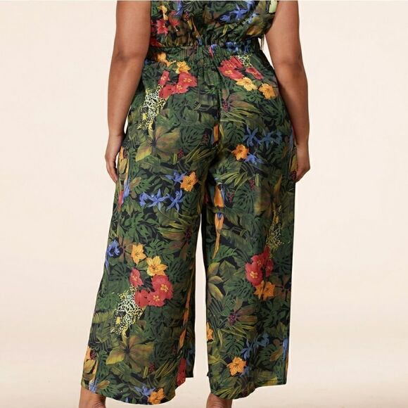 ❤️LAST ONE! NEW L’atise by Amy Plus Size Wide Leg Jumpsuits Size 4X - Picture 6 of 9
